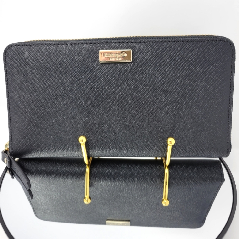Kate Spade Leather Zippy Long Wallet